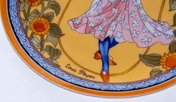 HEINRICH PORZELLAN Unicef-Teller 