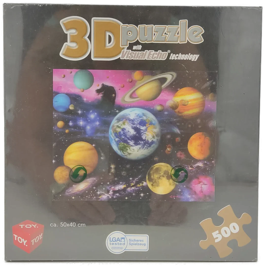 3D-Puzzle Toy, 500 Teile, Visual Echo | Im Weltall/Planeten - Bild 4