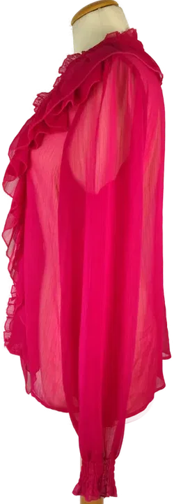 Damenbluse Zara Polyester Gr. 38 | Frühlingsleicht – Vorschau 3