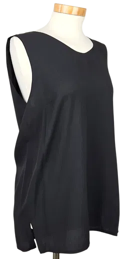 Rena Moden Vintage Damen Top, schwarz - Gr. L  - Bild 3