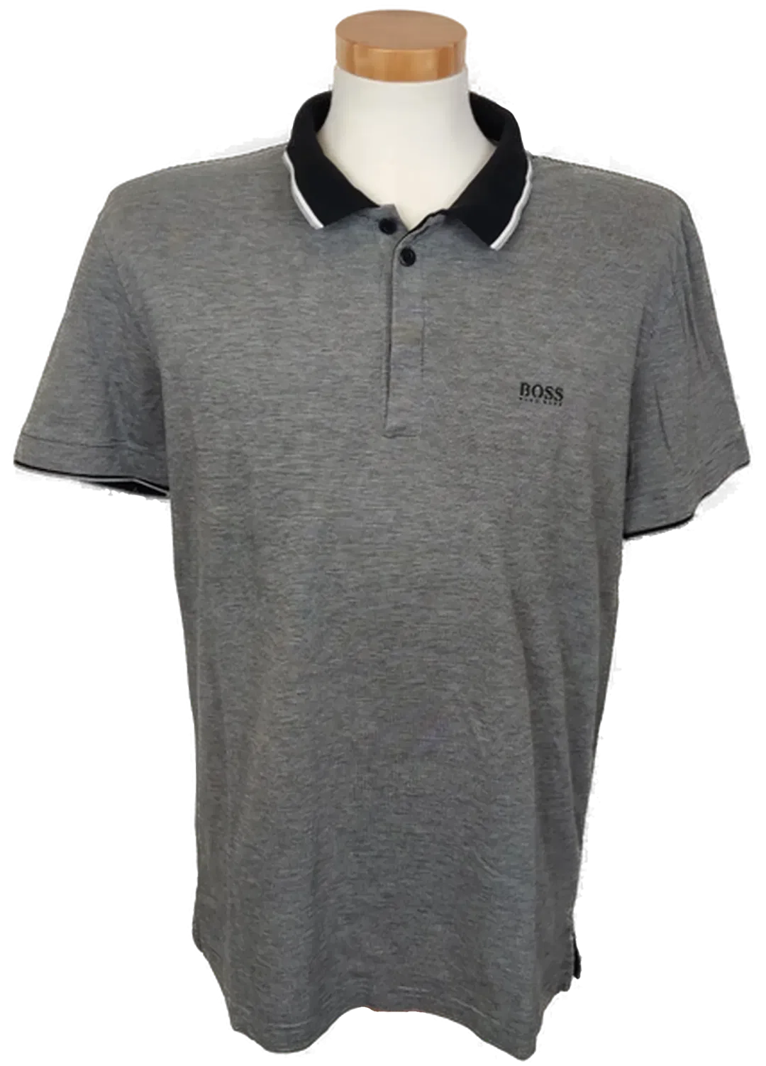 Boss Herren Poloshirt grau Gr. XL - Bild 1