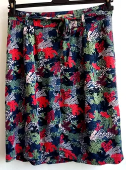 skunkfunk Damenrock gemustert - ca. Gr. 38 - Bild 1