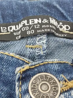 Lilitop Kinder Jeans mit Hosenträger Gr. 80 cm, 9-12 Monate - Bild 3