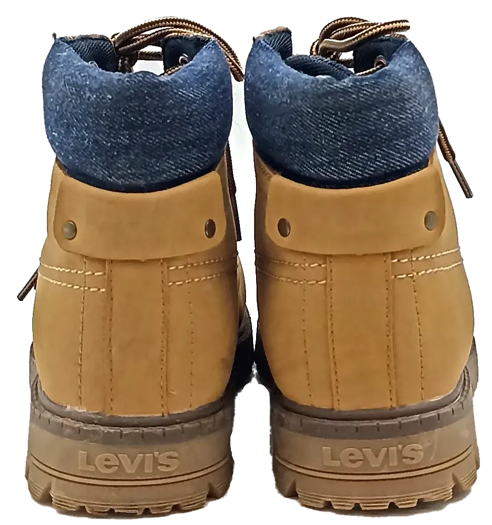 Levi's Damen Schnürrstiefel braun Gr. 36 – Bild 3