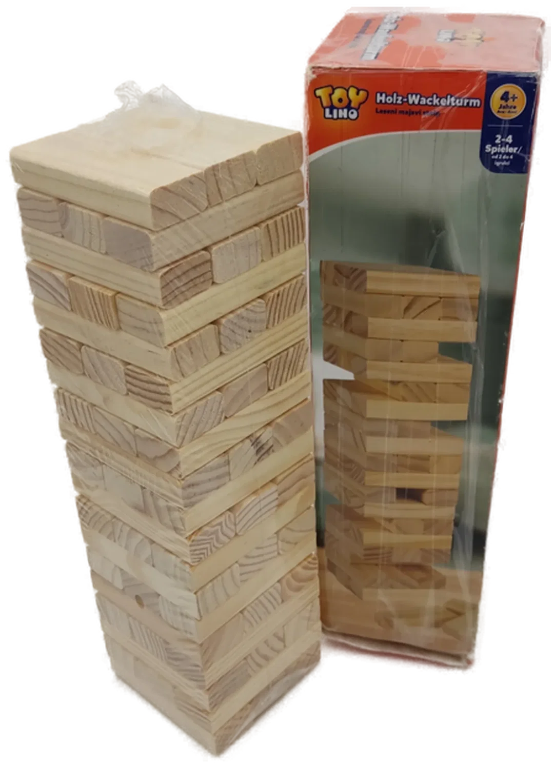 Toy Lino Holz-Wackelturm | Originalverpackt  - Bild 4