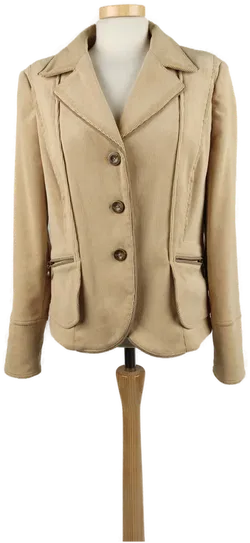 Schneiders Corddamenblazer beige gefüttert/ XL 42 - Bild 1