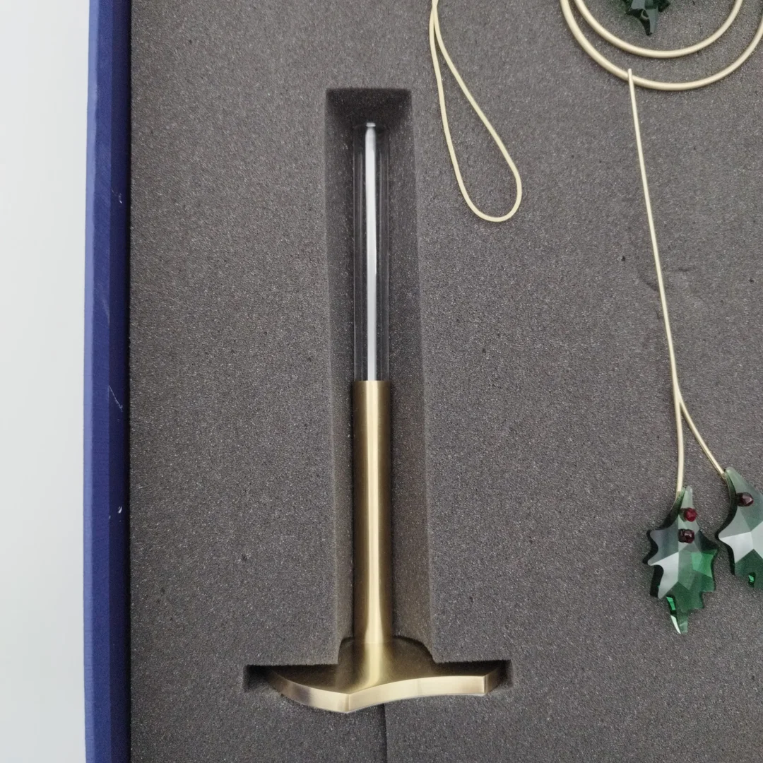 Swarovski Weihnachtsdeko Garden Tales Stechpalmenblätter | Sammlerstück – Bild 3