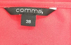 Damenbluse Comma Orange Gr. 38 | Leuchtender Alltagsliebling - Bild 5