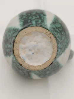 Vintage-Henkelkrug von Ruscha mit ikonischem "Zebra" Dekor, Höhe 7,5cm – Vorschau 4