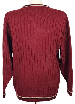 BATY Fashion Vintage Pullover, weinrot - Gr. XXL - Bild 2