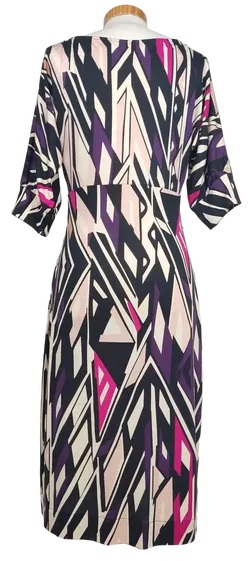 Diane von Furstenberg Damen Midikleid, multicolor - Gr. L  - Bild 2