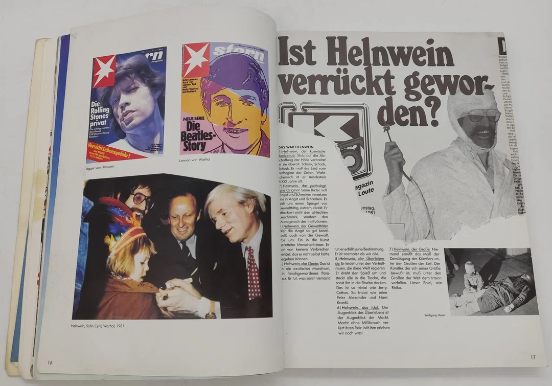 Buch "Helnwein" Kunstdruckband von 1982 – Bild 4