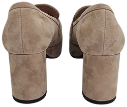BIBI LOU Damen Plateau Schuhe, beige - Gr. 38 - Bild 5