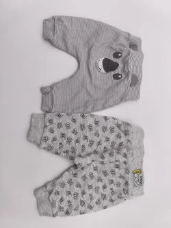 Bio-Baumwolle, Babyhose 2er Set, Gr. 50/56 – Vorschau 2