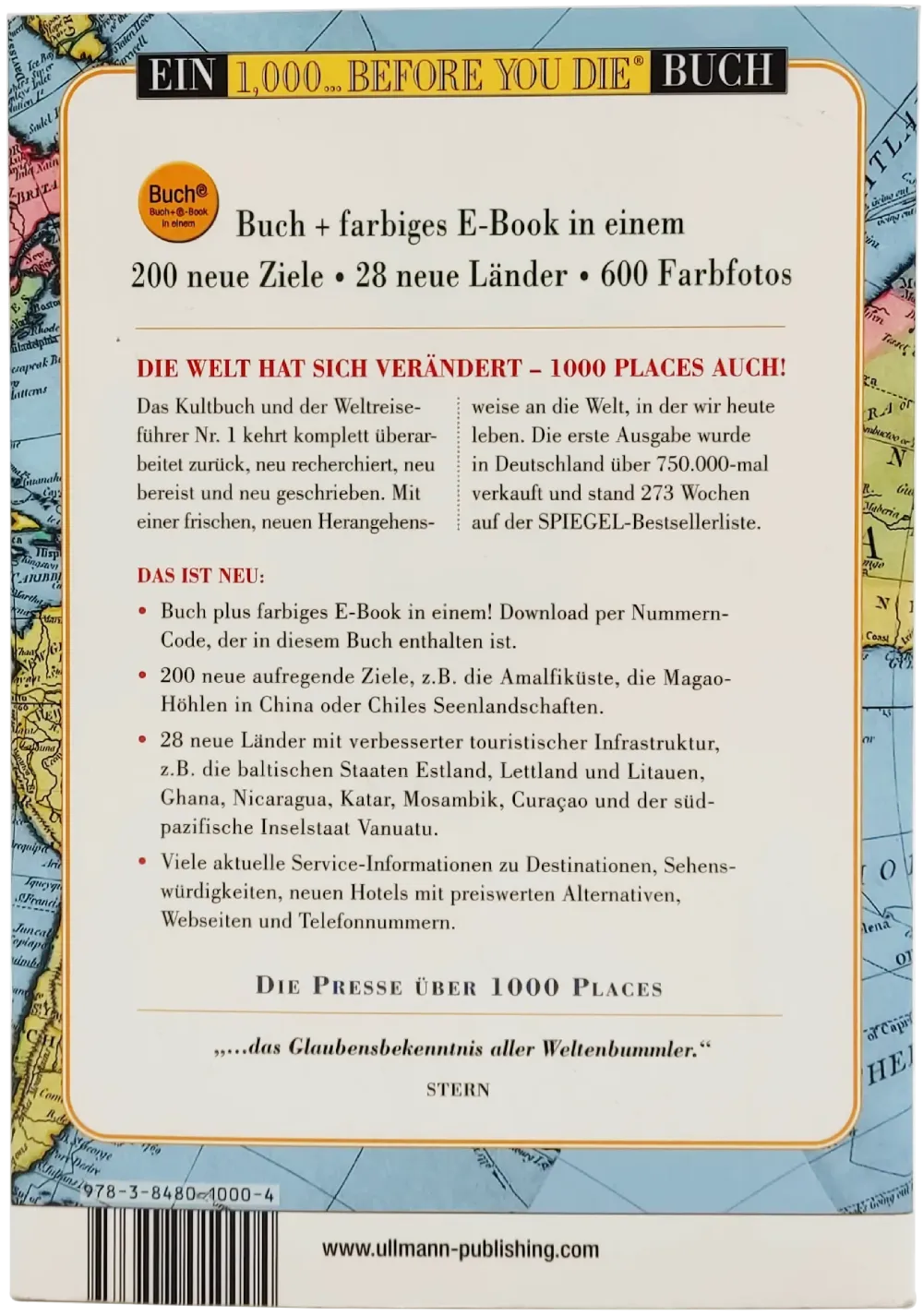 Buch "1000 Places To See Before You Die" von Patricia Schultz – Bild 2