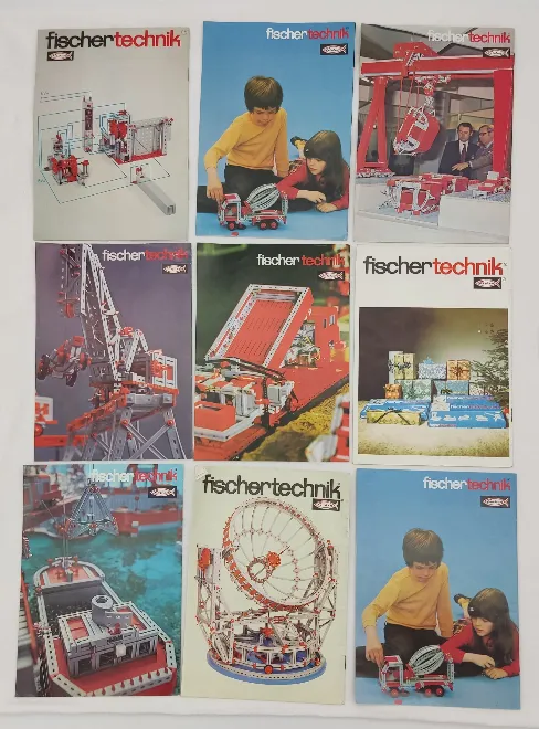 Fischer Technik - Vintage Konvolut Nachrichten Hefte - 23 Stück – Bild 5