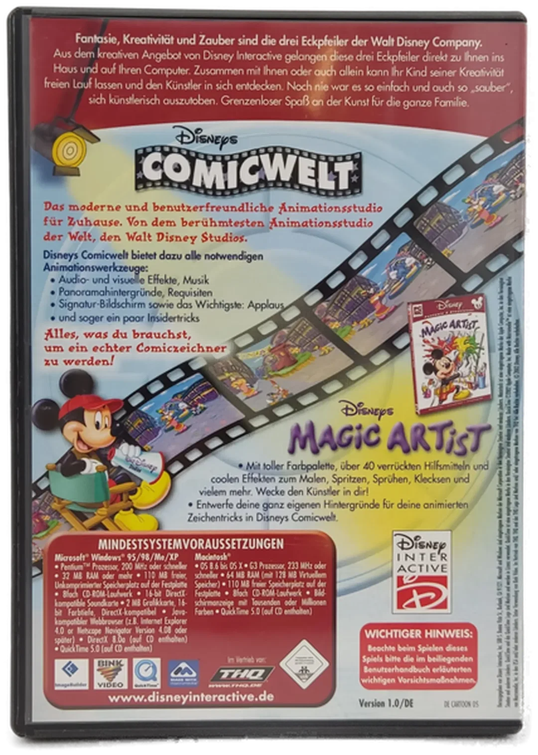 PC CD-ROM "Disney's Magic Artist Deluxe" – Bild 2