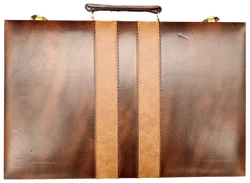 Backgammon-Spiel im Kunstlederkoffer groß - Bild 4