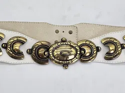 ROBINIA - Damen Ledergürtel  -  Länge ca. 85 cm - Bild 3