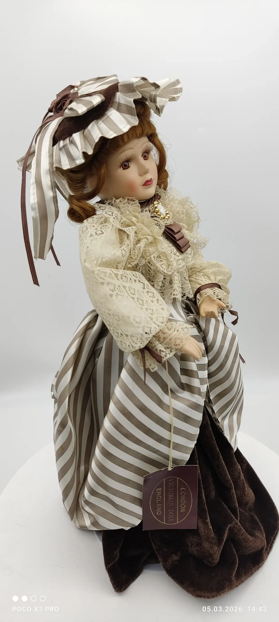 Porzellanpuppe (Victorian, London) |  Sammlerstück – Bild 5