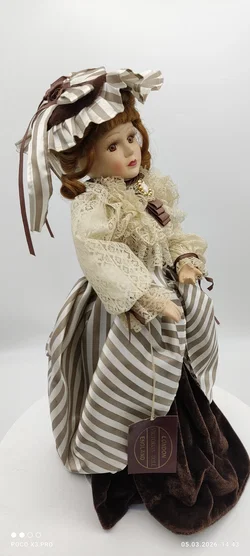 Porzellanpuppe (Victorian, London) |  Sammlerstück - Bild 5