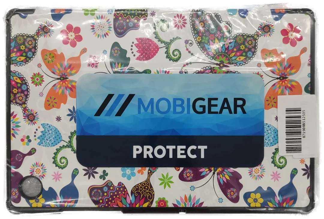 Mobigear Tri-Fold Klapphülle für Samsung Galaxy Tab A8 - Color Butterfly  – Bild 2