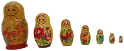Babuschka/Matroschka - russische Puppen 7 teilig - Bild 5