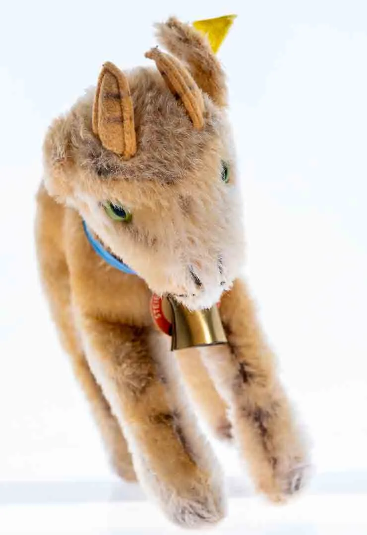 Steiff Ziege Zicky Plüschtier in braun, Höhe 20cm – Bild 2