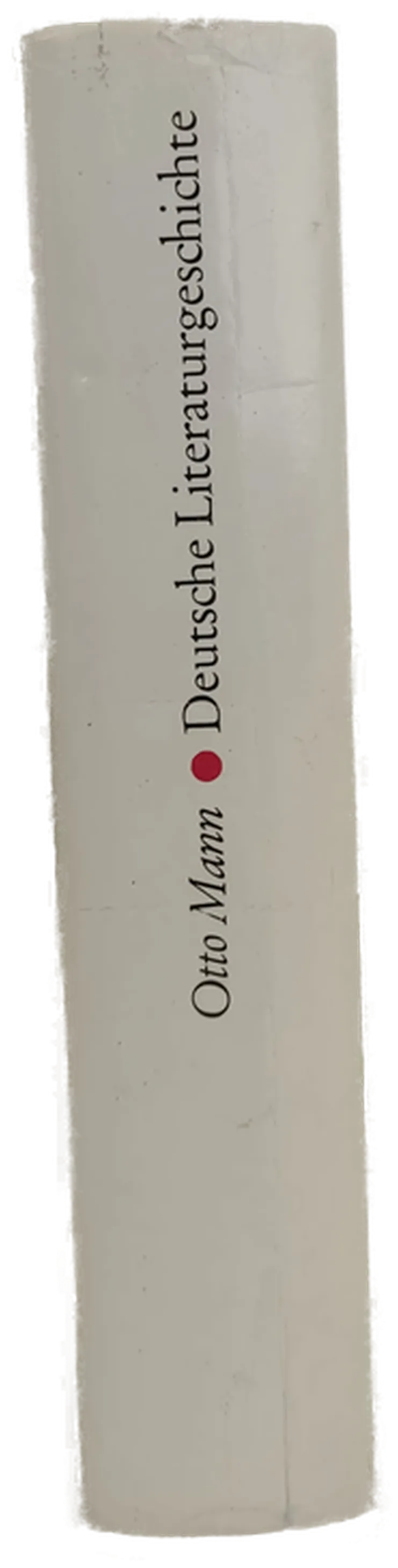 DEUTSCHE LITERATURGESCHICHTE - Prof. Dr. Otto Mann – Bild 2