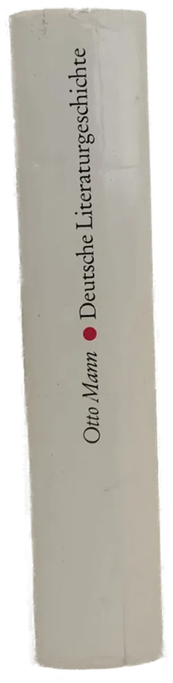 DEUTSCHE LITERATURGESCHICHTE - Prof. Dr. Otto Mann - Bild 2