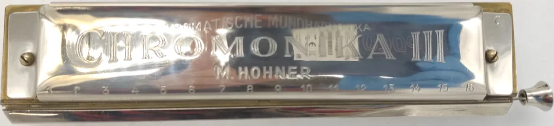 M.Hohner Chronmonika III 280  C  Mundharmonika 16 Kanäle mit Etui – Bild 5