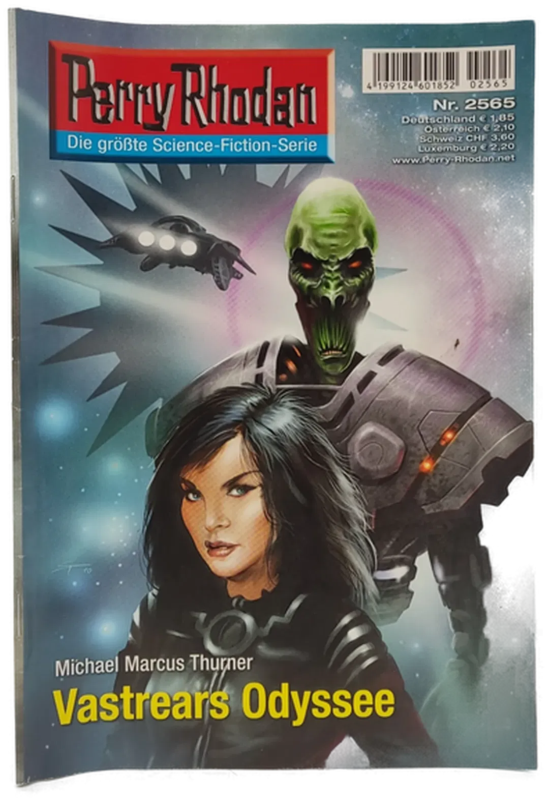  Romanheft Perry Rhodan Vastrears Odyssee Erstauflage Nr. 2565 - Bild 2