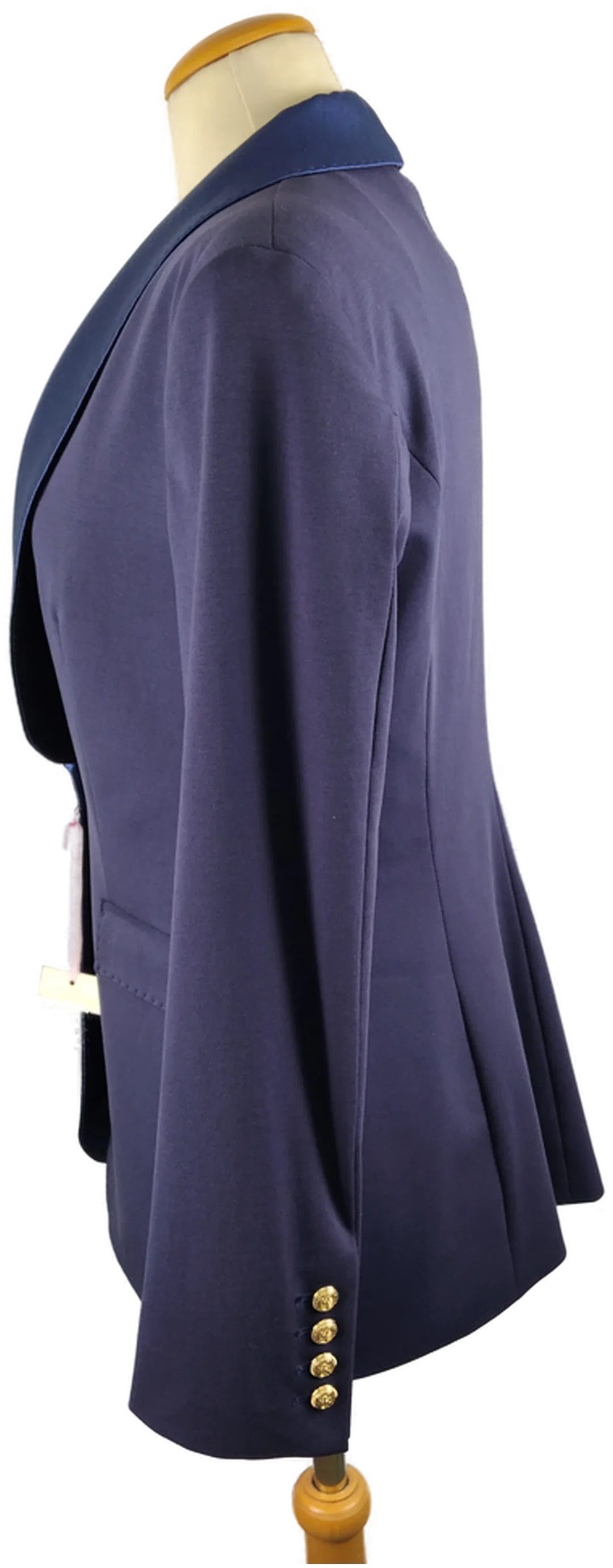 Damenblazer Sonstige Gr. 46 Polyester Unifarben | Business-Eleganz – Bild 2