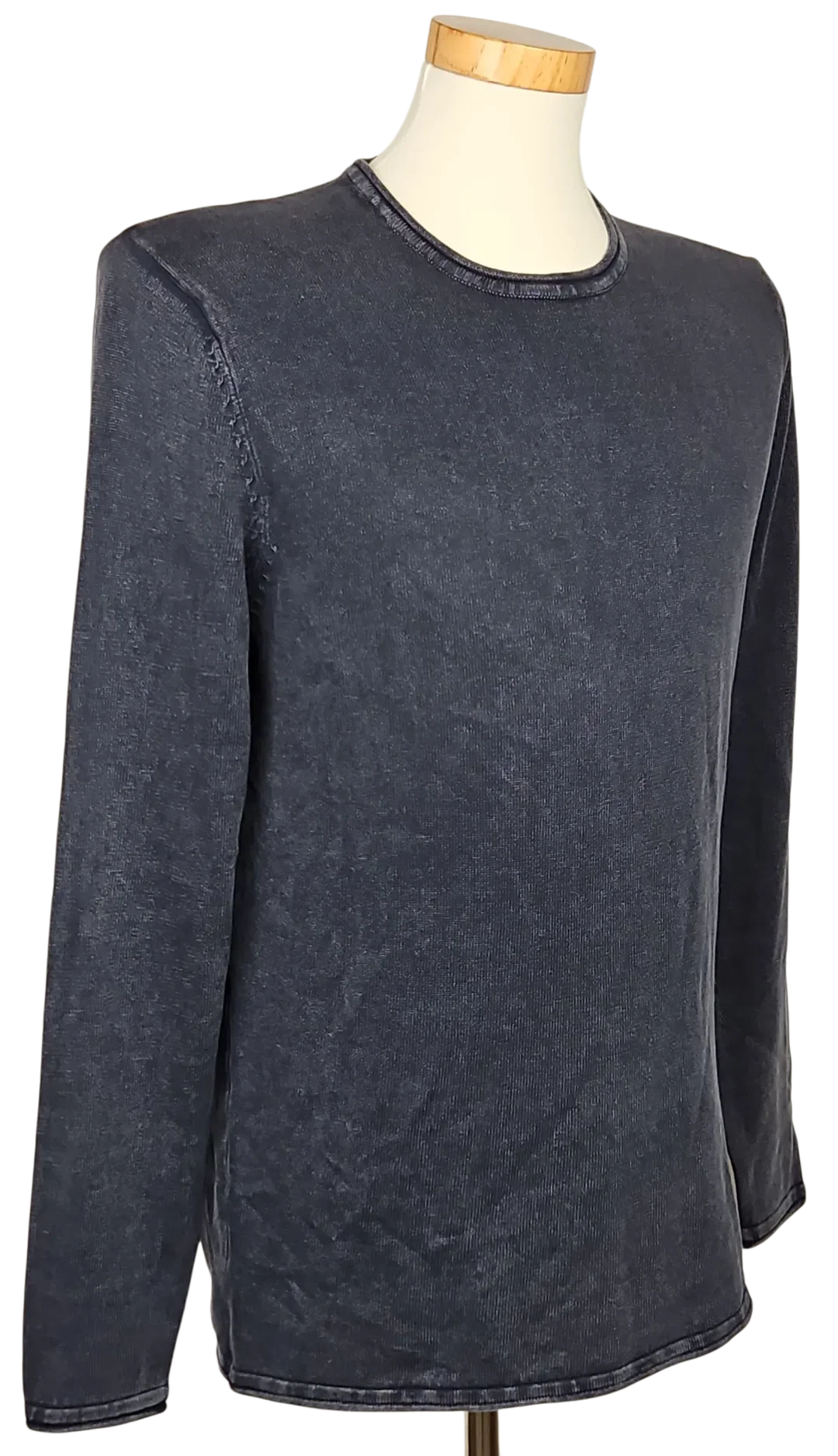 ONLY & SONS Herren Longsleeve Shirt, blau - Gr. M – Bild 2