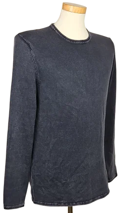 ONLY & SONS Herren Longsleeve Shirt, blau - Gr. M - Bild 2