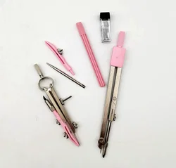 Zirkelset mit Etui, 6 tlg.  - Bild 1