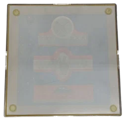 Ritzenhoff Kunstflug Kristallglas Aschenbecher 14,8cm x 14,8cm - Bild 4