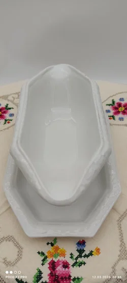 P.A.L.T. Porzellan Topf/Sauciere | Tschechoslowakisch - Bild 6