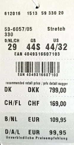 Eurex by Brax Herren Jeans dunkelgrau Gr. 29 - Bild 4