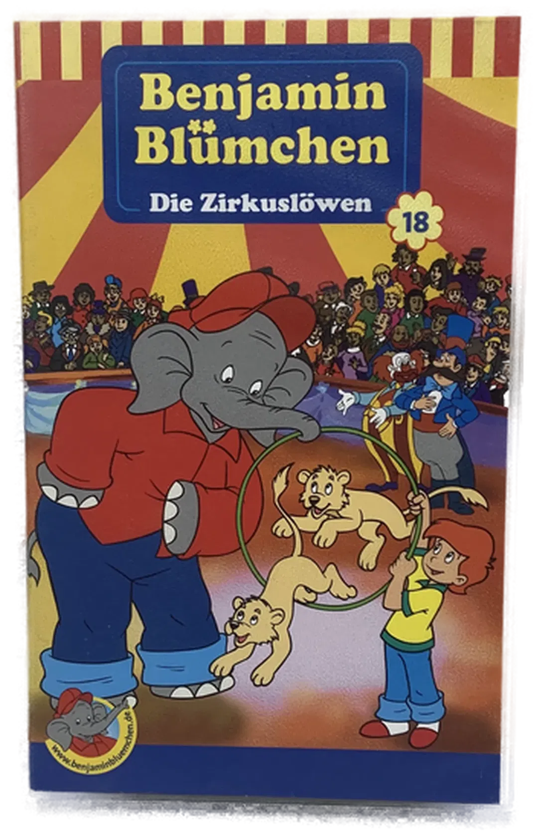 Benjamin Blümchen 18: Die Zirkuslöwen - VHS - Bild 1
