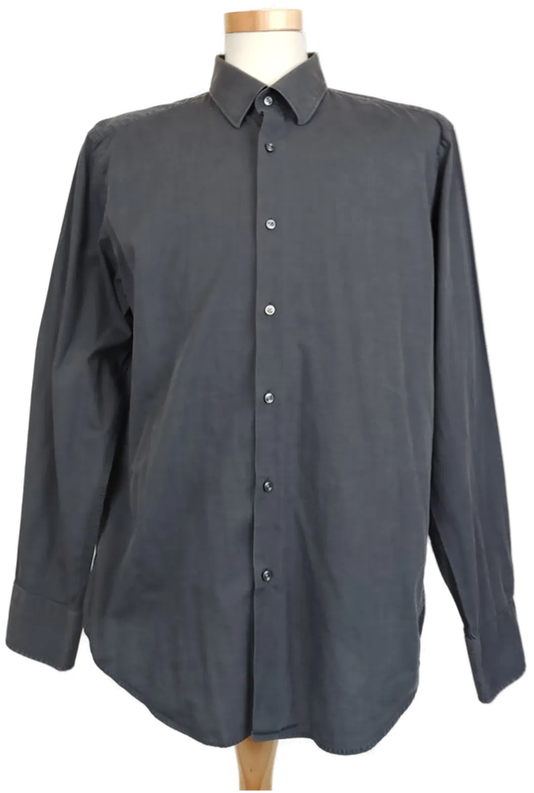  Hugo Boss Herren Hemd anthrazit Gr. 43 (17) - Bild 4