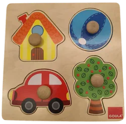 Set 4 Stk. Holzpuzzle, Kinder - Bild 4