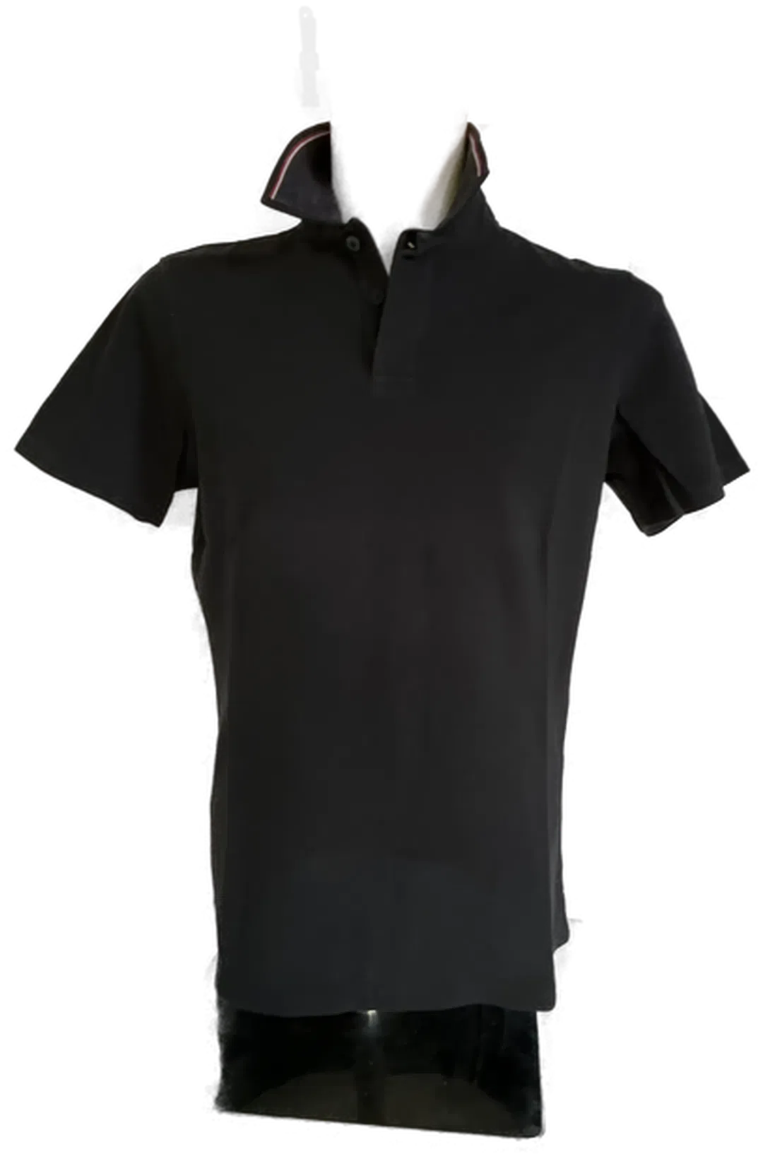 EMPORIO ARMANI Herren Polo blau Gr. L (Kragen Jeansoptik) - Bild 1