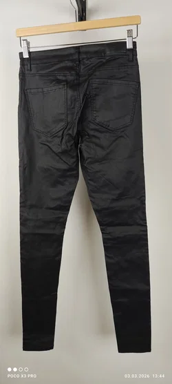 Vero Moda Damenhose Gr.32 Viskose Unifarben | Einmaliges Unikat - Bild 2
