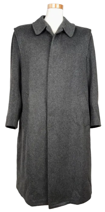 Vintage Schneiders Salzburg Herren Mantel, anthrazit - Gr. L  - Bild 4