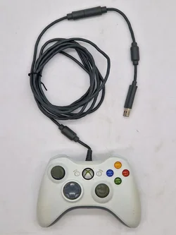 Original Microsoft Xbox 360 Controller - Kabelgebunden - weiß - Bild 1
