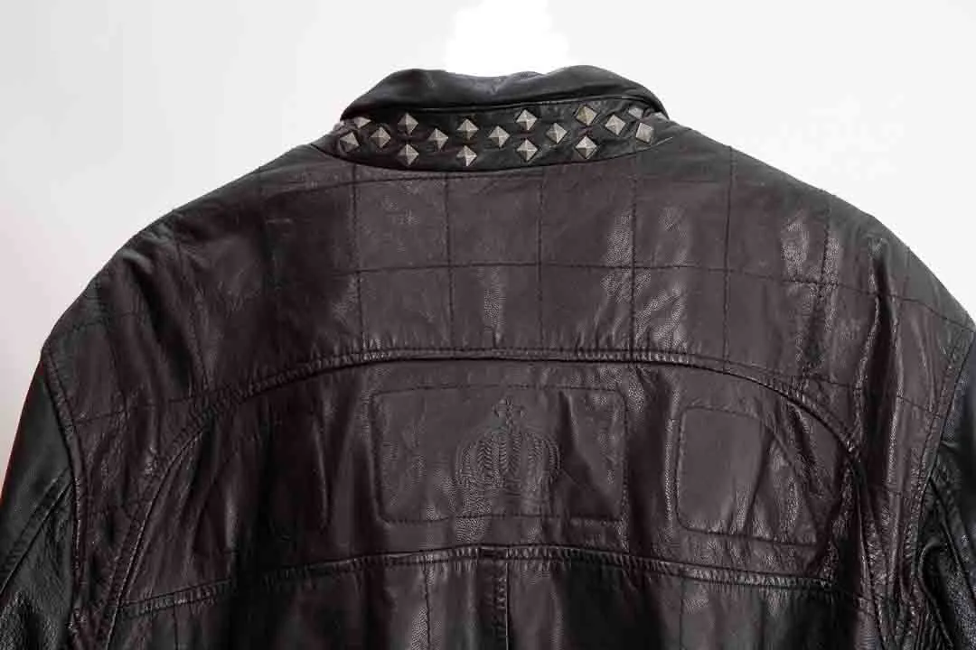 Coole Lederjacke der Marke Harald Glööckler, Schwarz XXL EXCLUSIVE for engbers – Bild 2