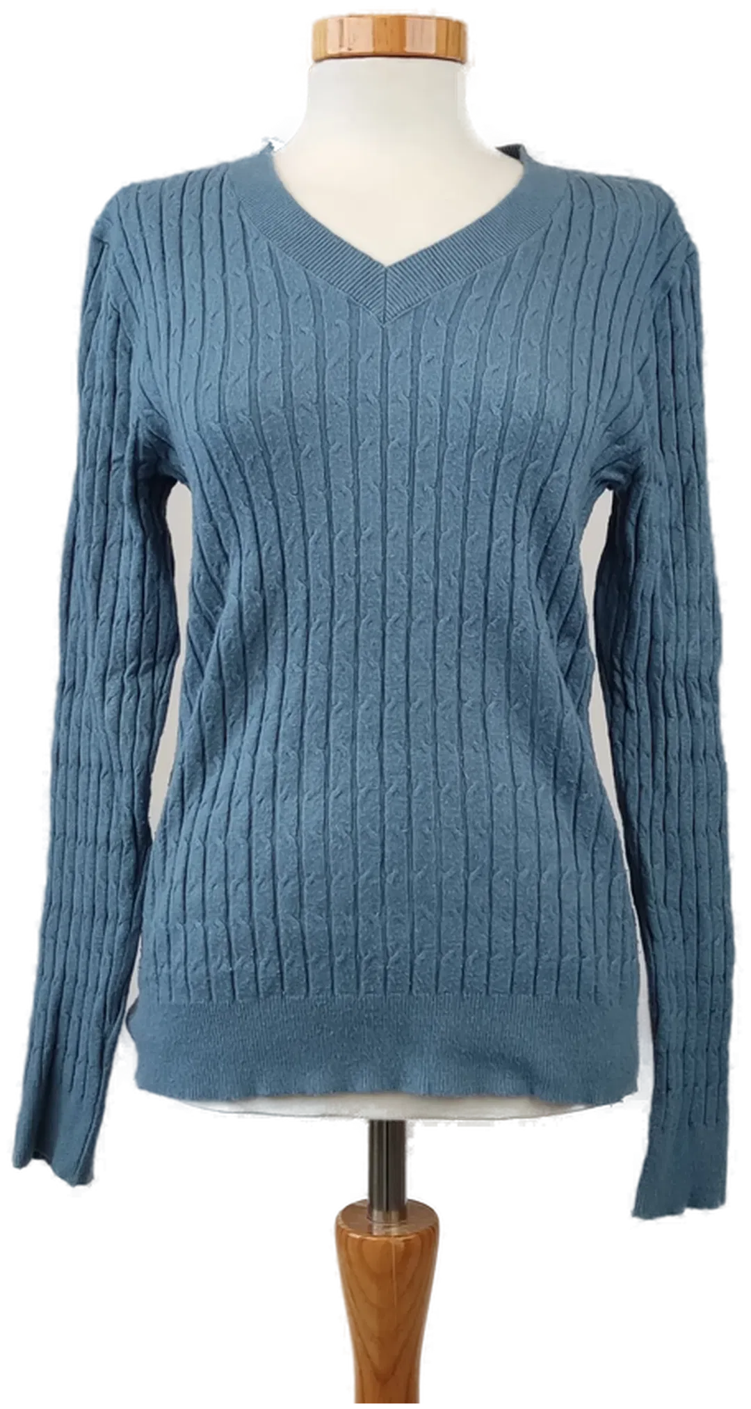 Laura Torelli Damenpullover blau - Gr. M/38 - Bild 1