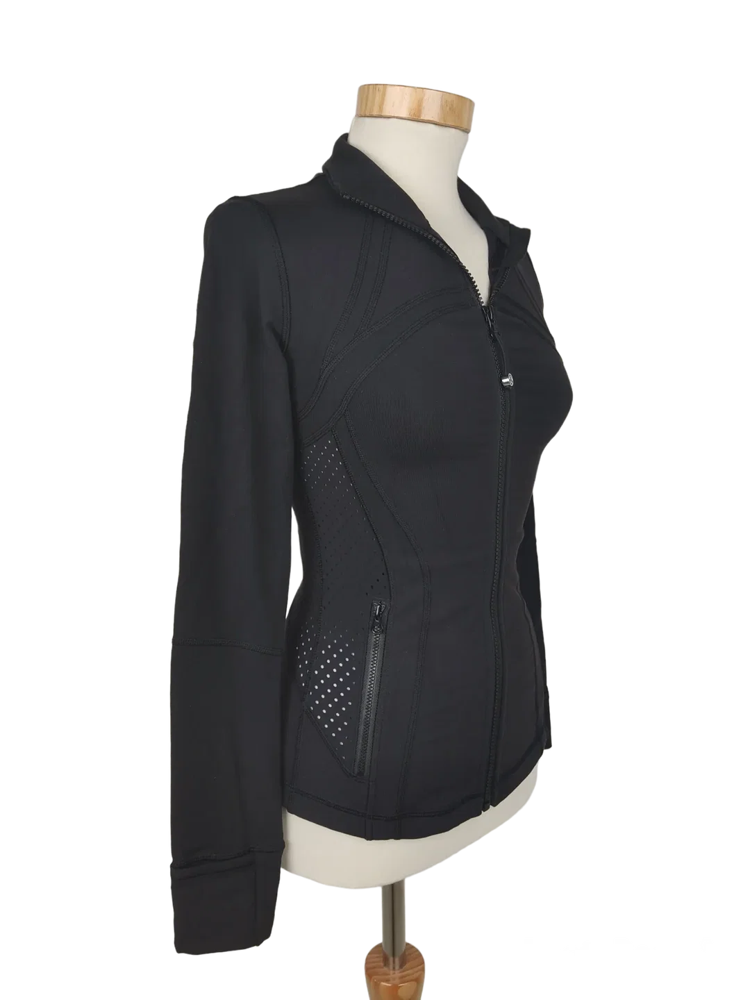 Lululemon Athletica Damen Sportjacke schwarz - Gr. XXS – Bild 2