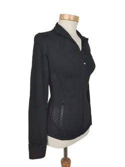 Lululemon Athletica Damen Sportjacke schwarz - Gr. XXS - Bild 2